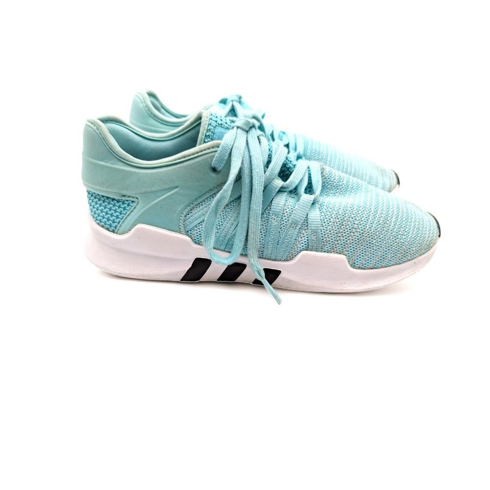 Adidas Equipment Adv 91-17 Energy Lace Up Aqua Knit Running Shoes Size US 8 1/2